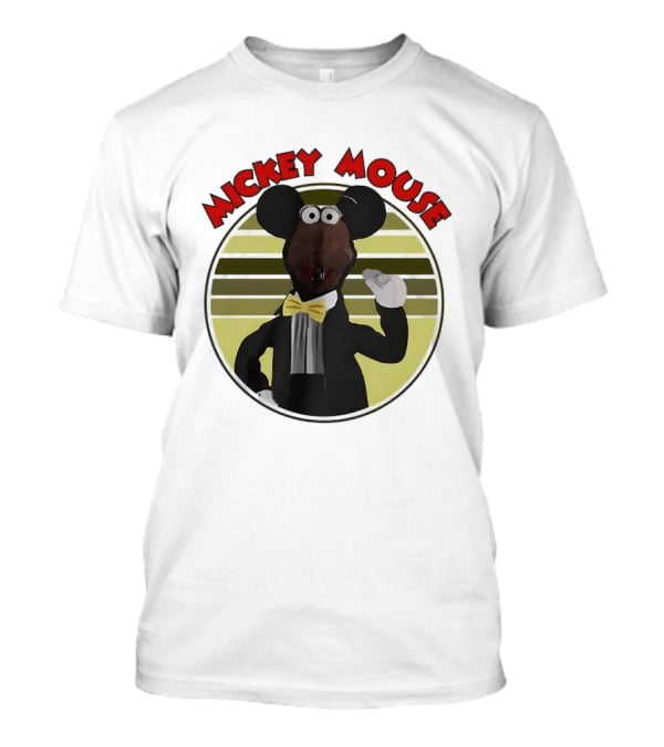 Rizzo The Rat Mickey Mouse Mashup The Muppets Show T-Shirt