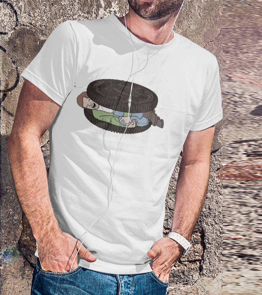 IGIKTNTY Oreola Man Inside Cookie T-Shirt