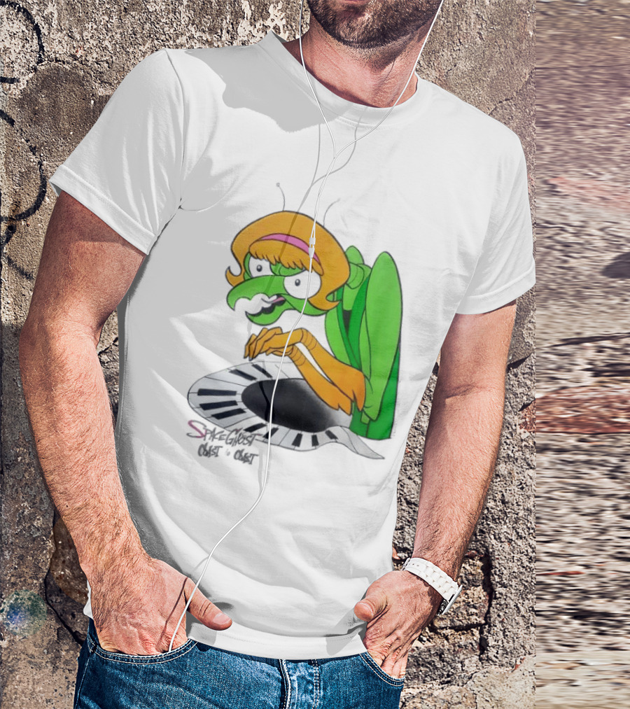 Space Ghost Coast To Coast Zorak Playing Piano T-Shirt