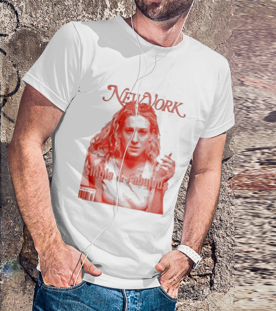 New York Single And Fabulous Magazine Cover T-Shirt