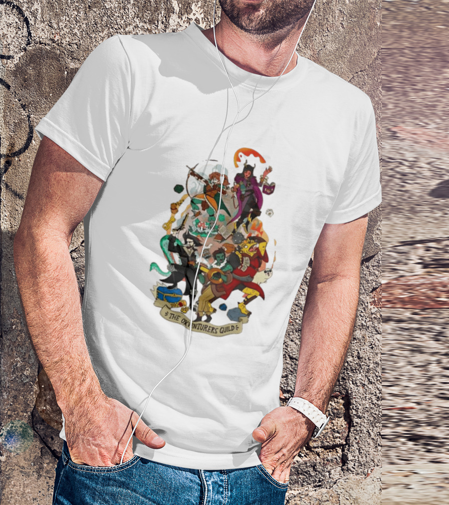 The Oxventurers Guild Dungeons And Dragons Adventure Crew T-Shirt