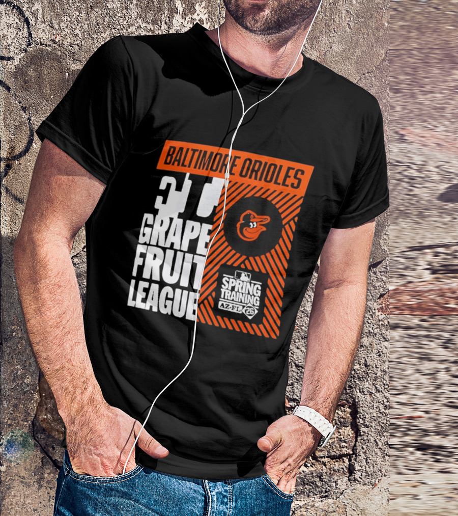 Baltimore Orioles 2026 Grapefruit League Spring Training T-Shirt