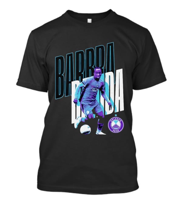 Barbra Banda Orlando Pride Soccer Player Action Pose T-Shirt