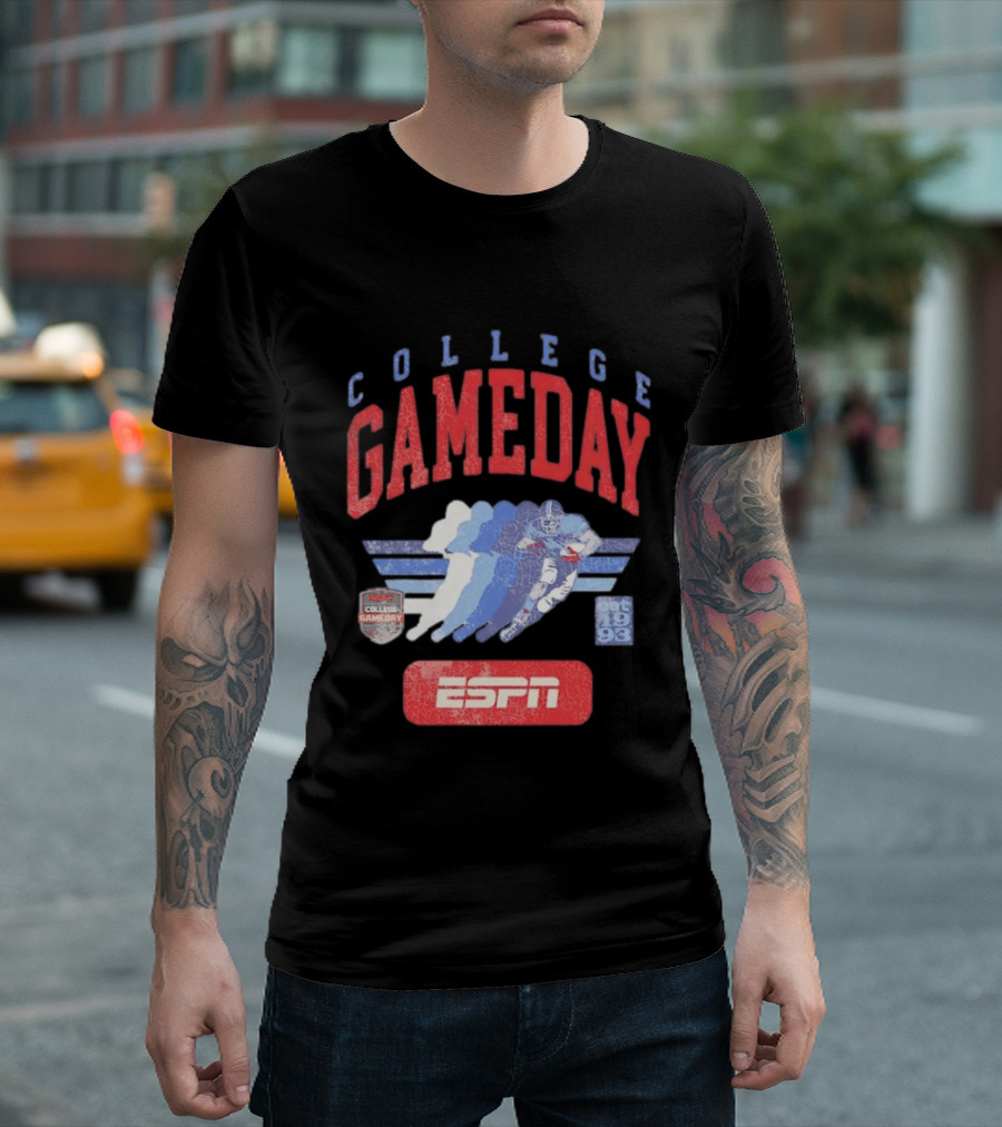 College GameDay Running Est 1993 ESPN Football T-Shirt