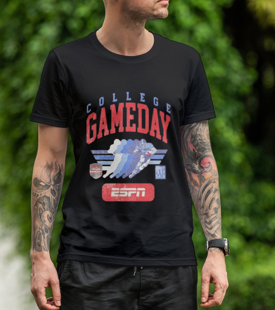 College GameDay Running Est 1993 ESPN Football T-Shirt