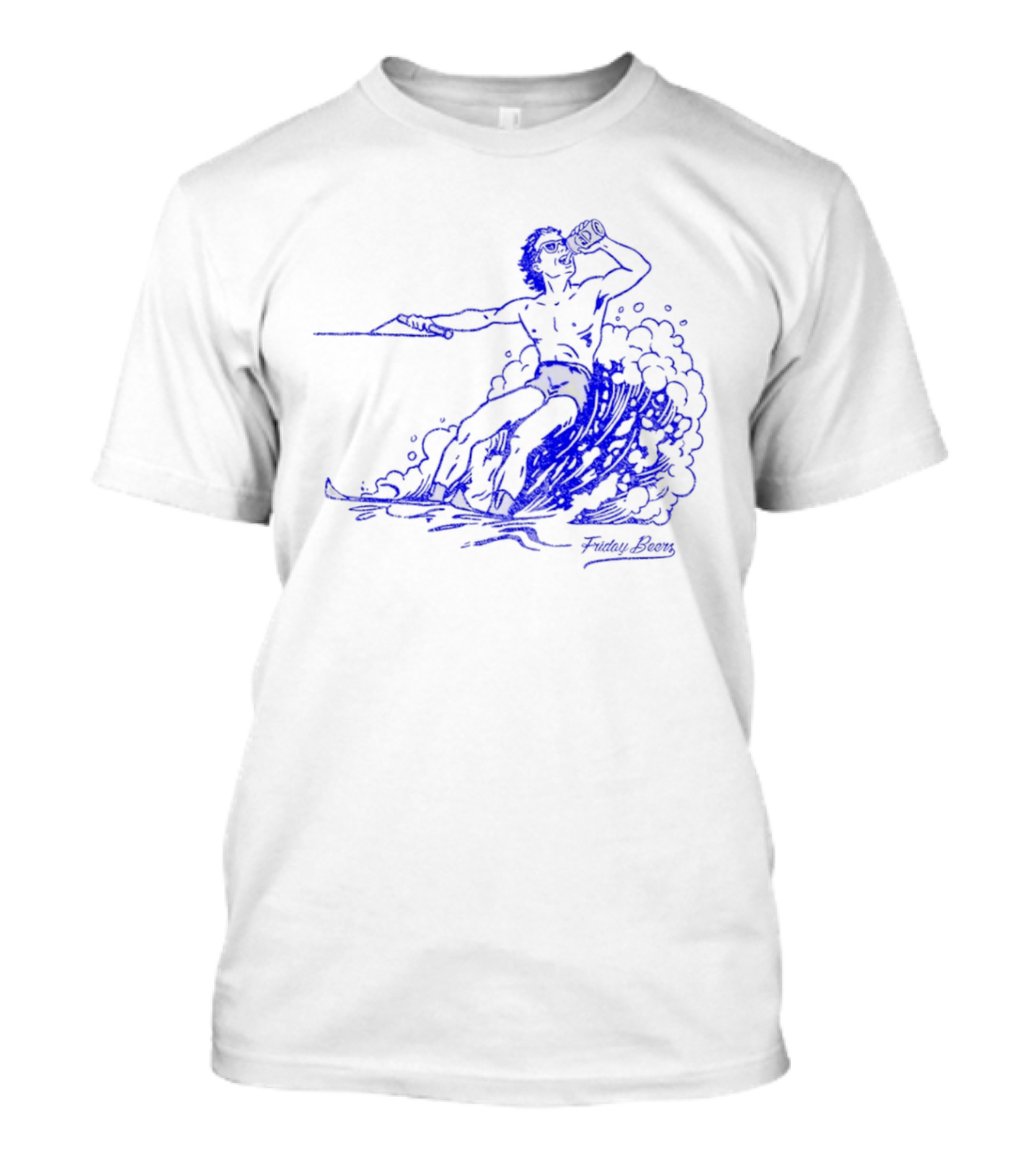 Waterski Spring Break 2026 Beer Friday T-Shirt
