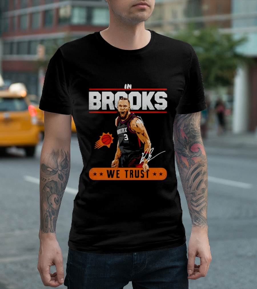 Phoenix Suns Dillon Brooks In Brooks We Trust Basketball Star T-Shirt
