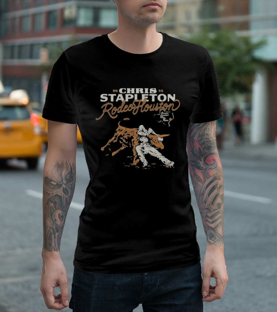 Chris Stapleton Rodeo Houston 2026 T-Shirt