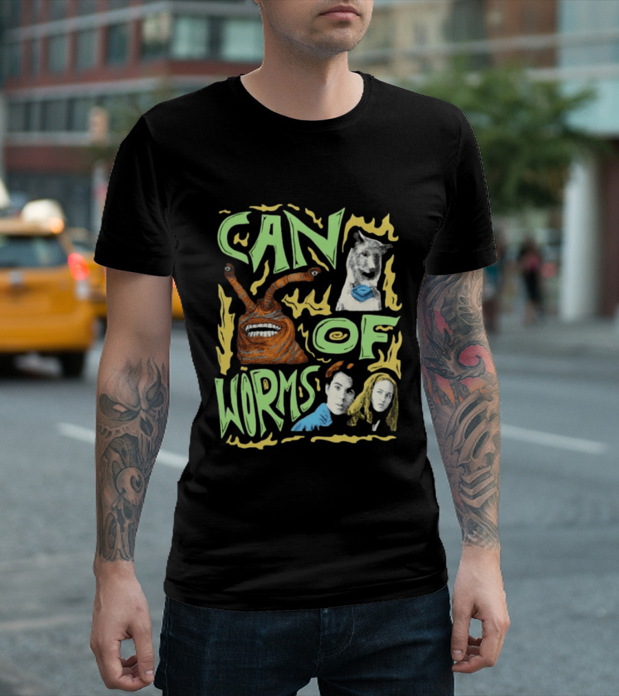 Can Of Worms 1999 Disney Channel Science Fiction Comedy Aliens And Characters T-Shirt