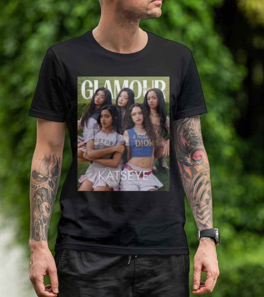 Glamour Latinoamérica Katseye Dior Boston Style Cover T-Shirt
