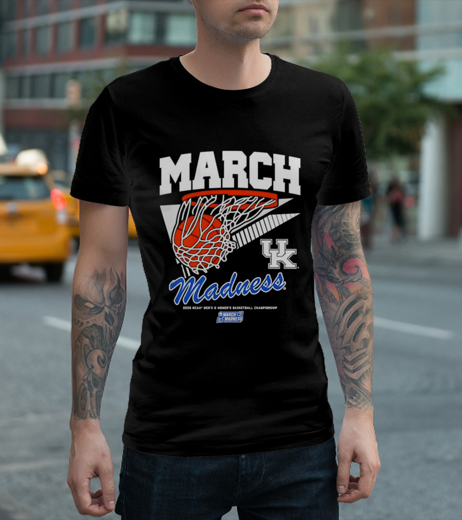 March Madness Kentucky Wildcats MBB WBB 2026 NCAA Basketball Championship T-Shirt