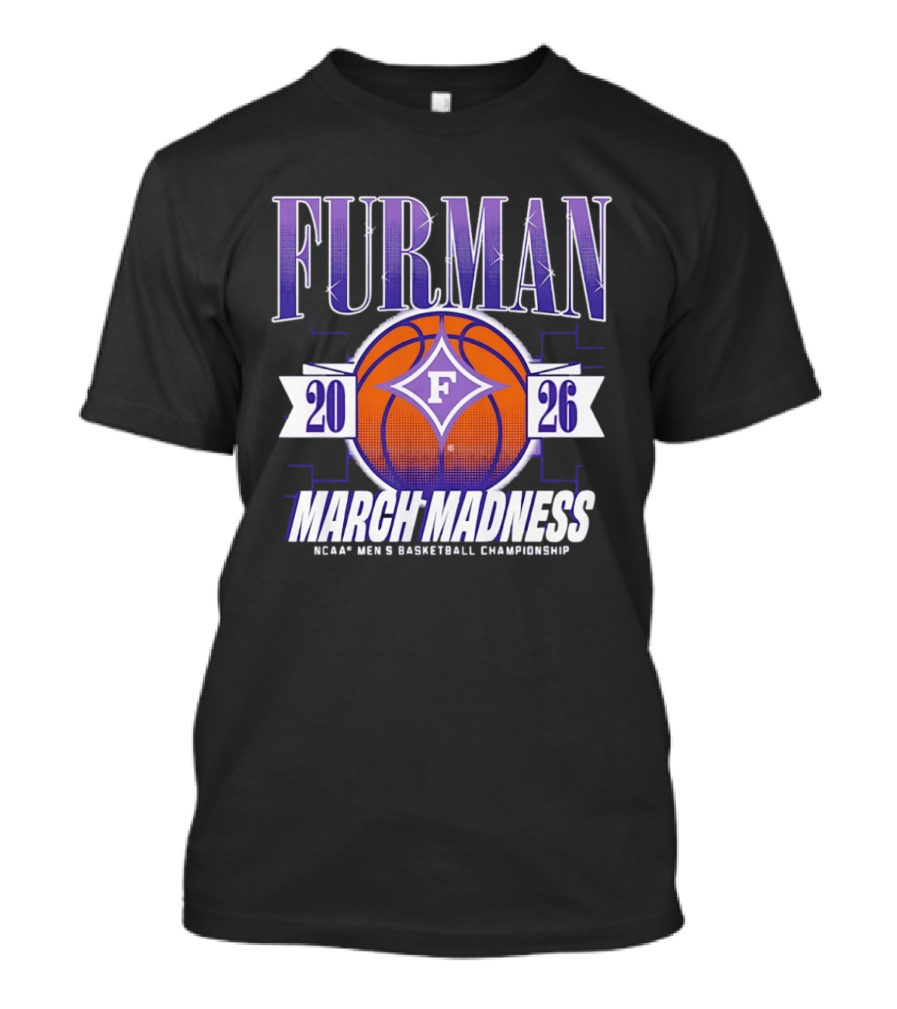 Furman Paladins 2026 NCAA Men's Basketball Championship March Madness T-Shirt