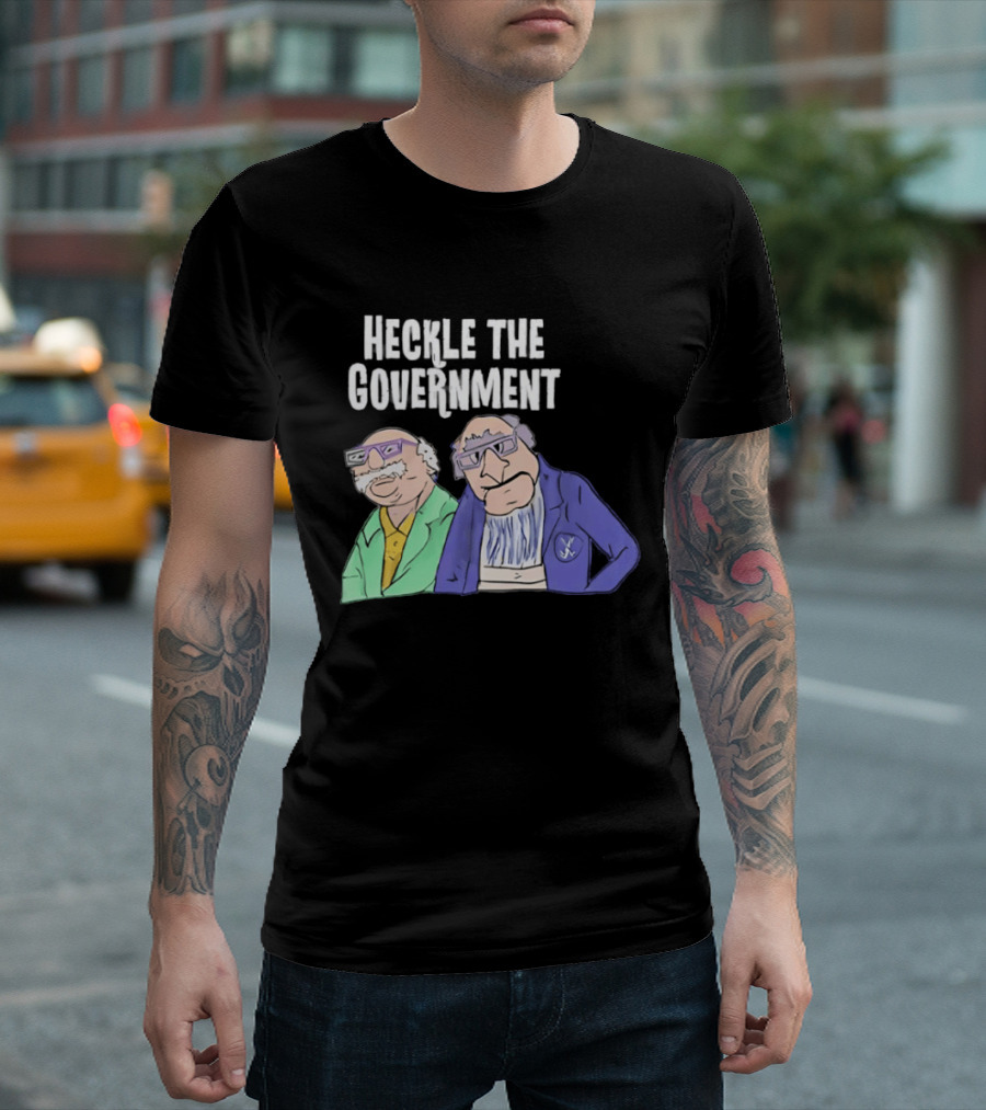 Heckle The Government Statler Waldorf Muppets T-Shirt