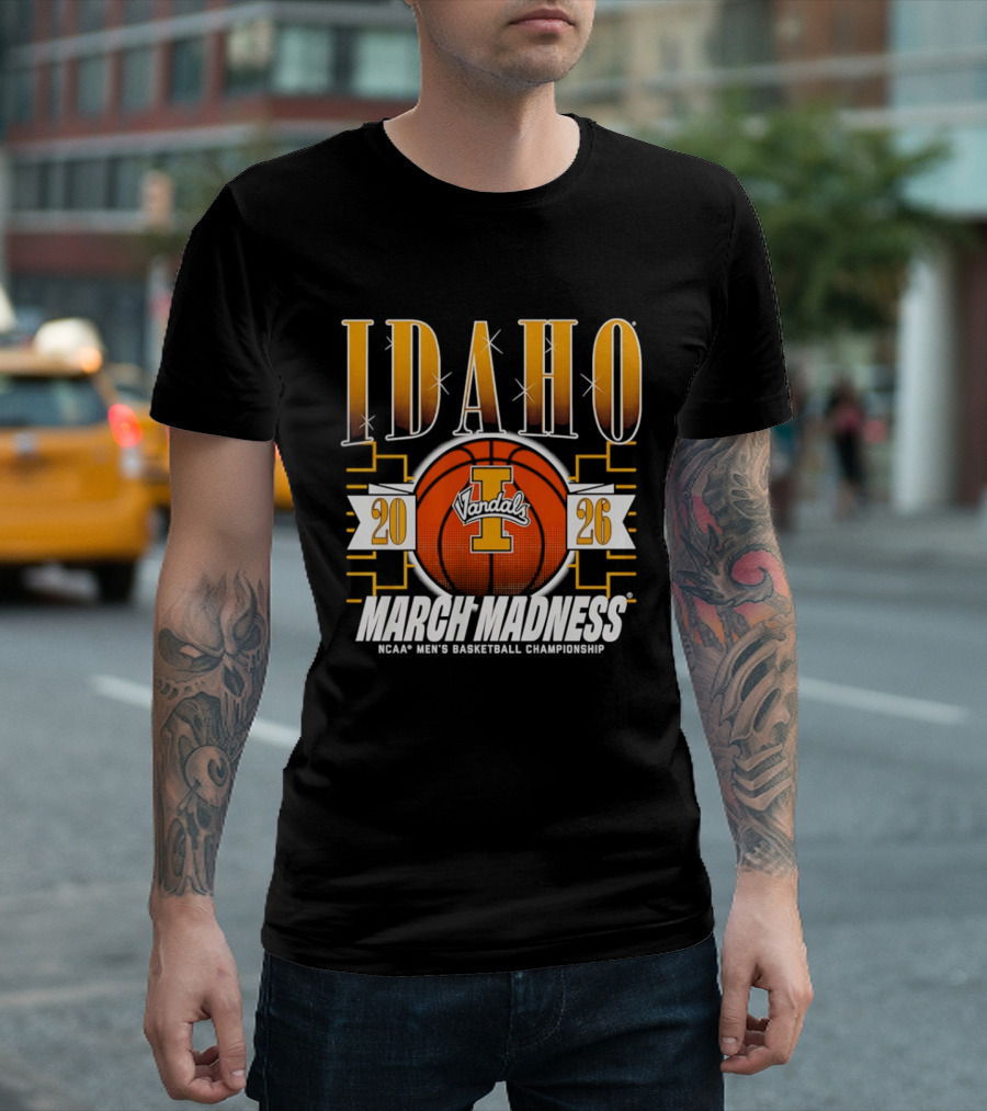 Idaho Vandals 2026 NCAA Men's Basketball Championship March Madness T-Shirt