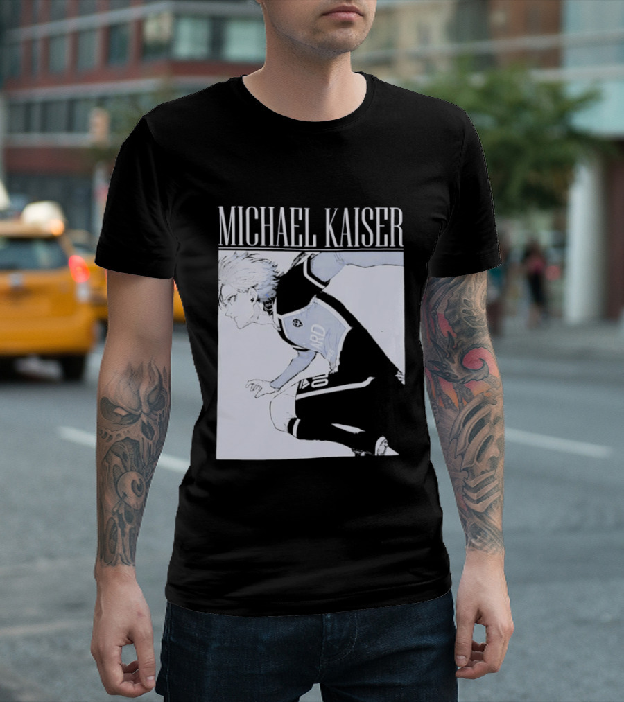 Michael Kaiser Blue Lock Anime Soccer Player T-Shirt