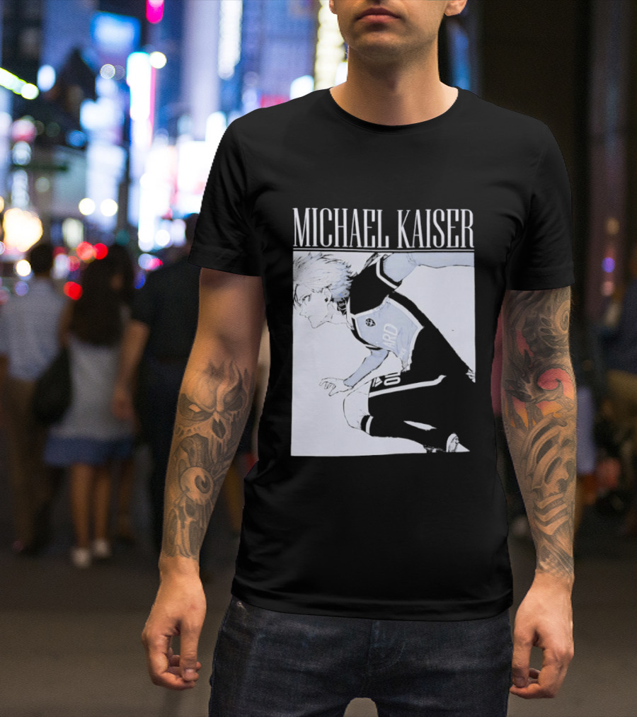 Michael Kaiser Blue Lock Anime Soccer Player T-Shirt