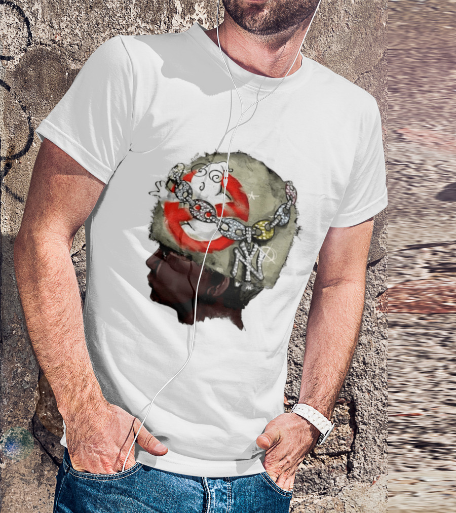 Swag Stealer Album Ghostbusters Chain Art NY Yankees T-Shirt