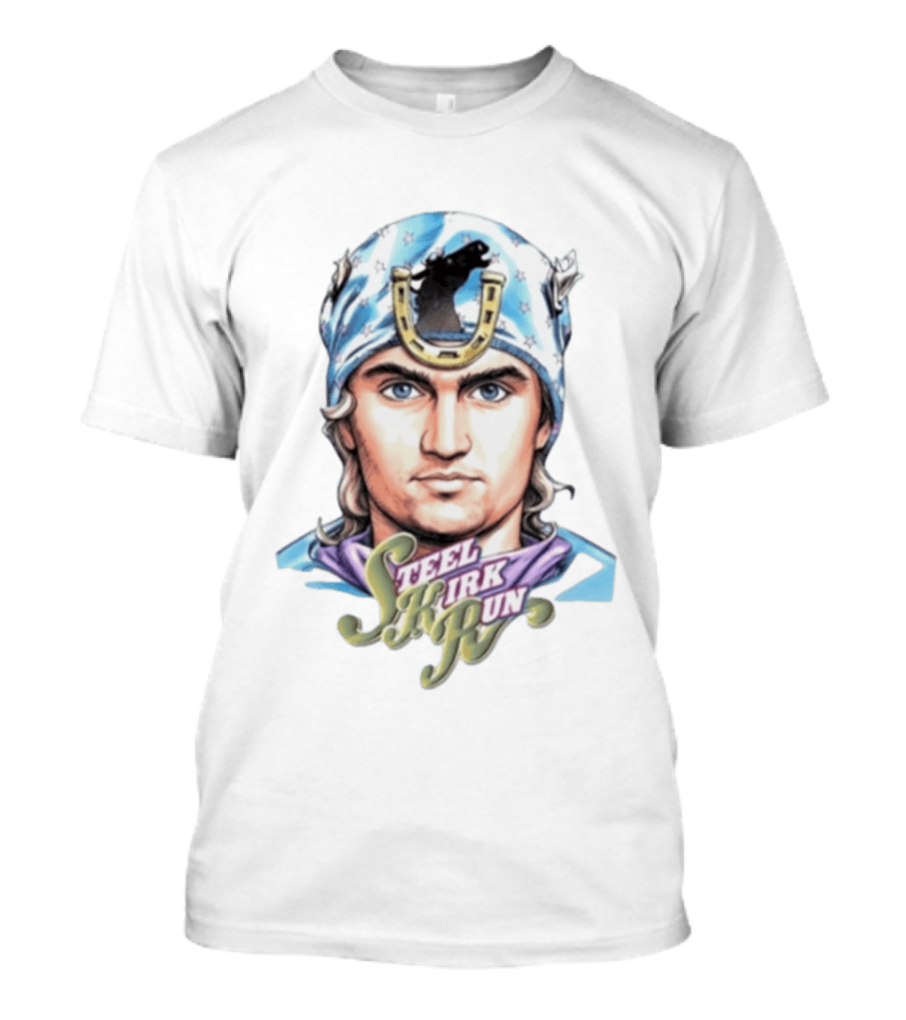 Steel Kirk Run Johnny Kirkstar T-Shirt