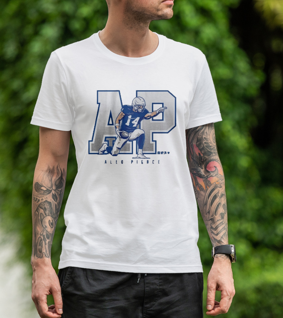 Alec Pierce AP 14 NFL Football Player T-Shirt