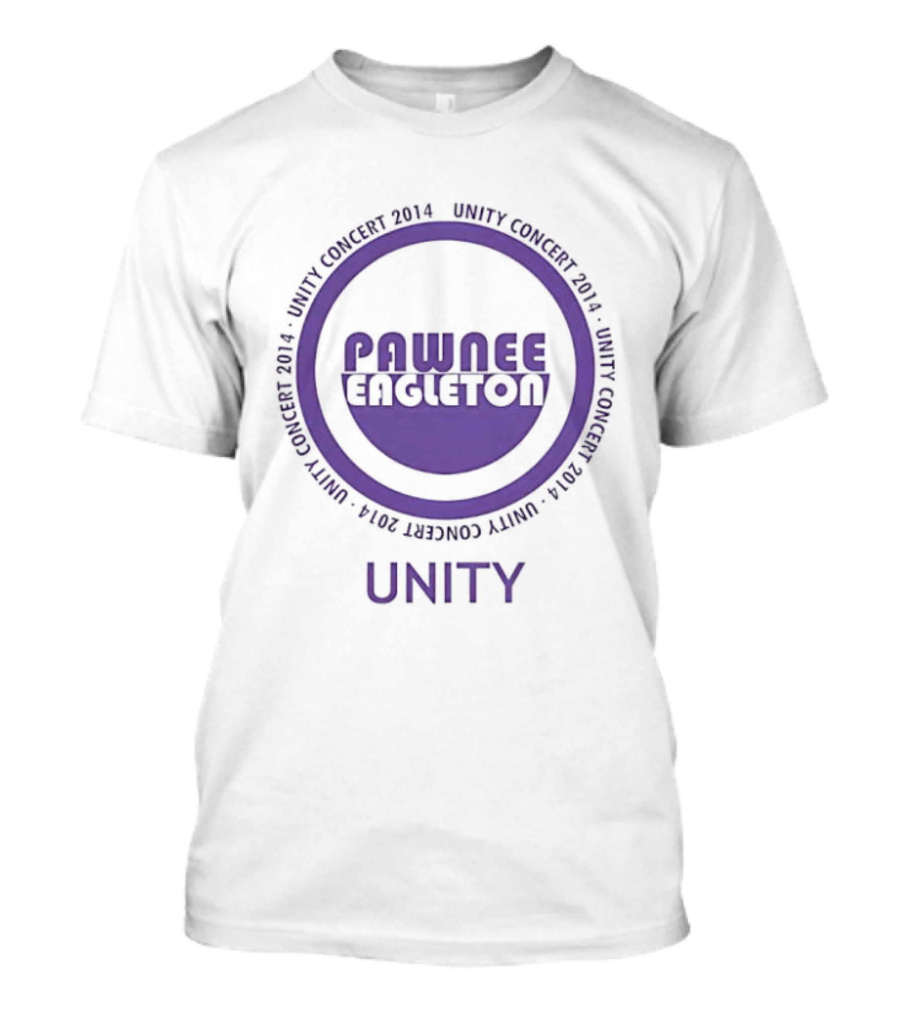 Pawnee Eagleton Unity Donna Meagle Concert 2014 Midwest Region T-Shirt