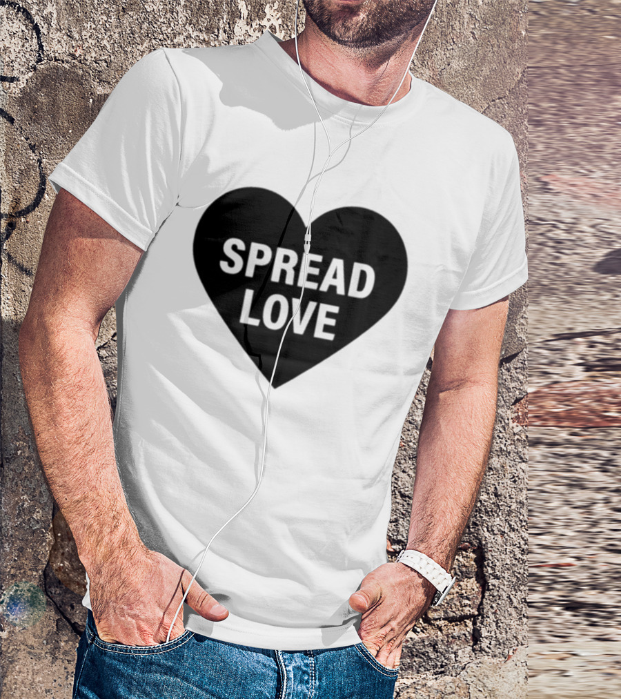Pizza Movie Jack Martin Spread Love Heart T-Shirt