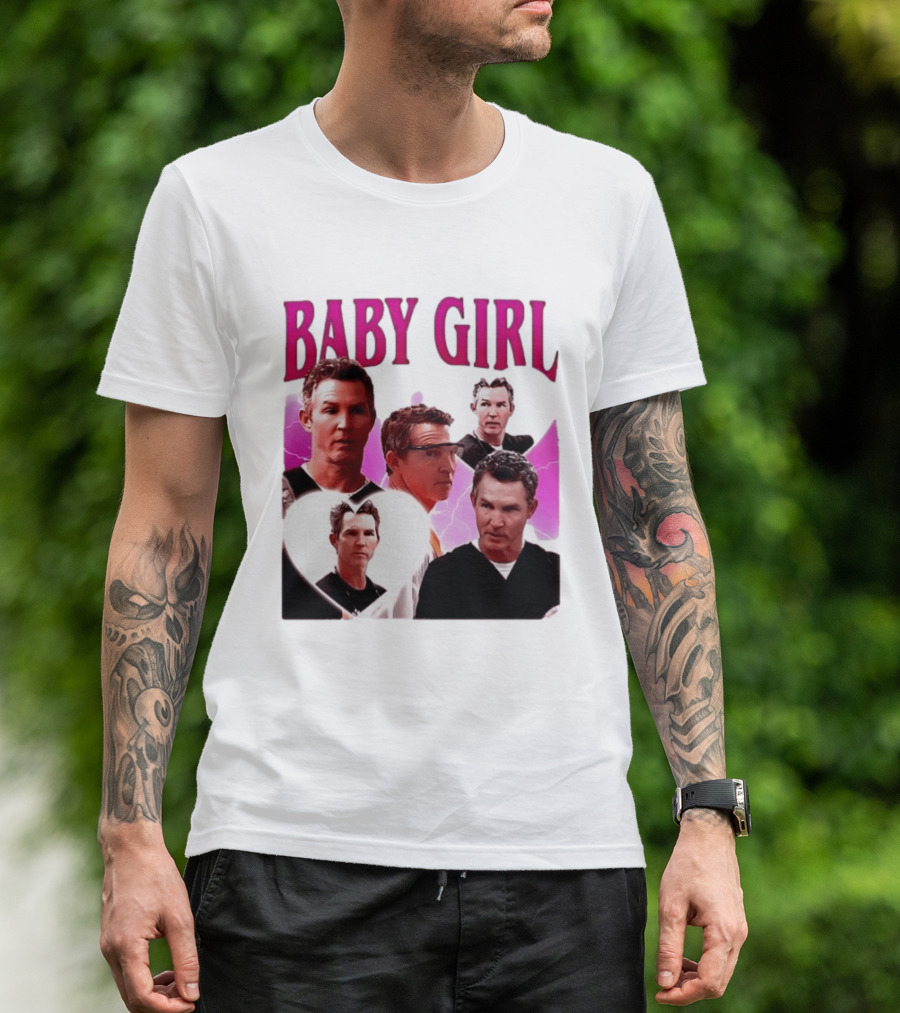 BABY GIRL Dr. Jack Abbot Collage Fashion Trend T-Shirt