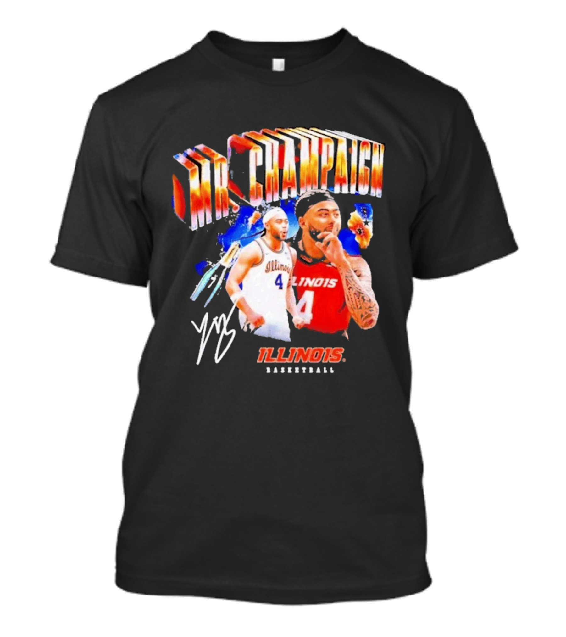 Mr Champaign Kylan Boswell Illinois Basketball T-Shirt