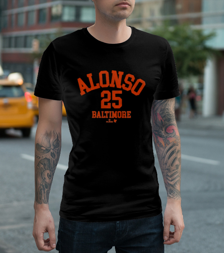 Alonso 25 Baltimore Retro Sports T-Shirt