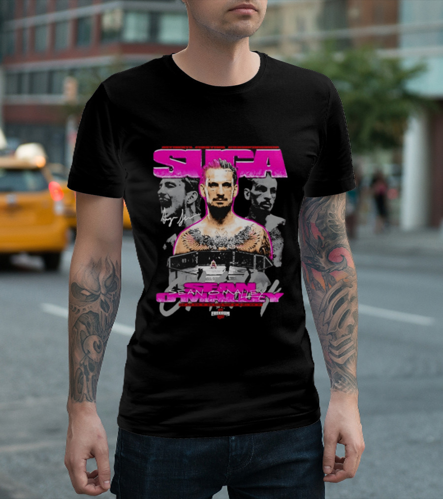 Sean O'Malley UFC Suga Freedom 250 T-Shirt
