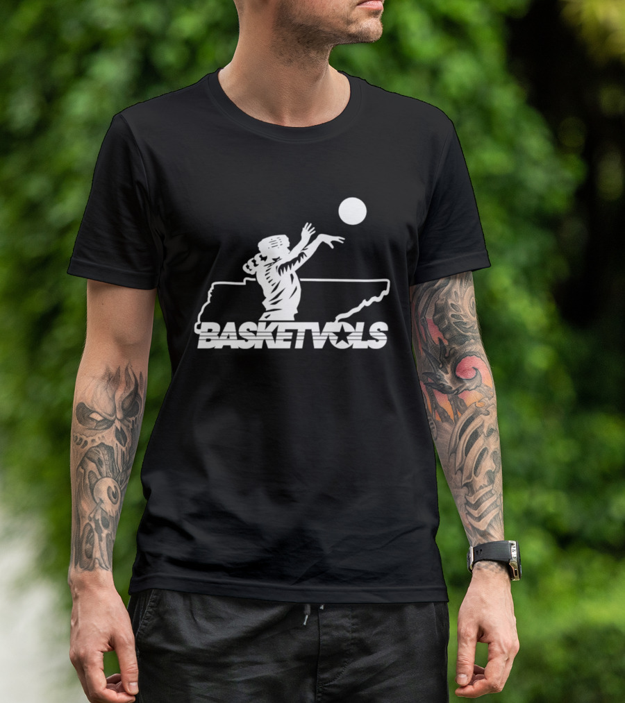 Tennessee Jumpshot Basketvols Basketball Player T-Shirt