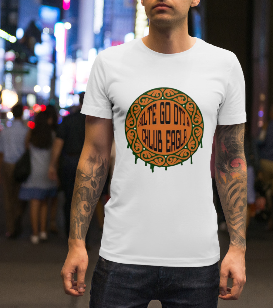 Failte Go Dti An Chlub Eagla Irish Welcome Celtic T-Shirt