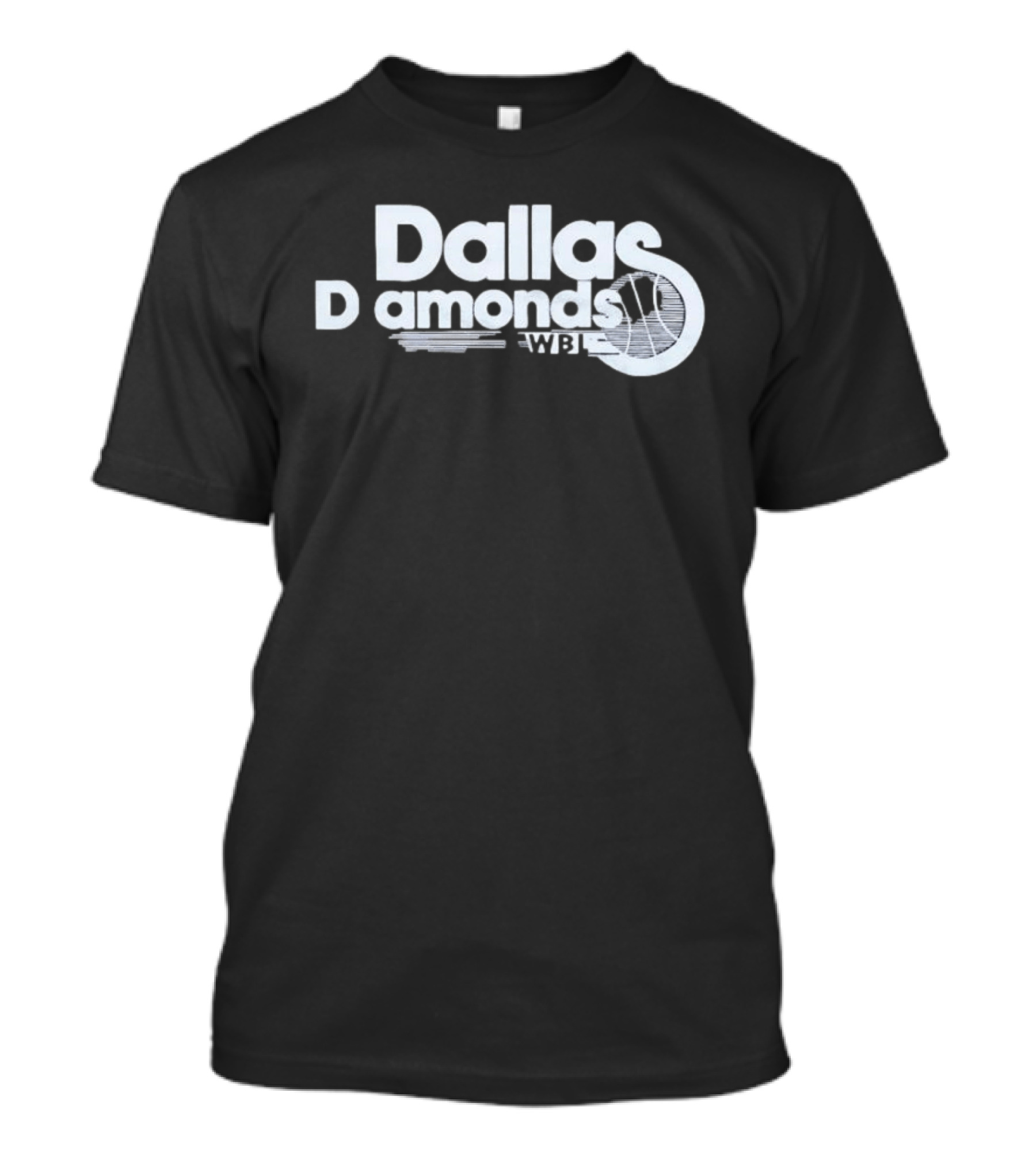Dallas Diamonds Basketball Team WPBL 1978 T-Shirt