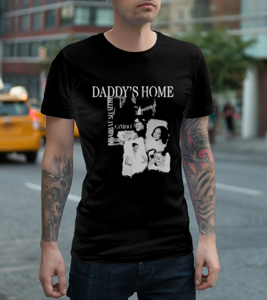 Daddy's Home Shabbat Shalom Family Moments T-Shirt