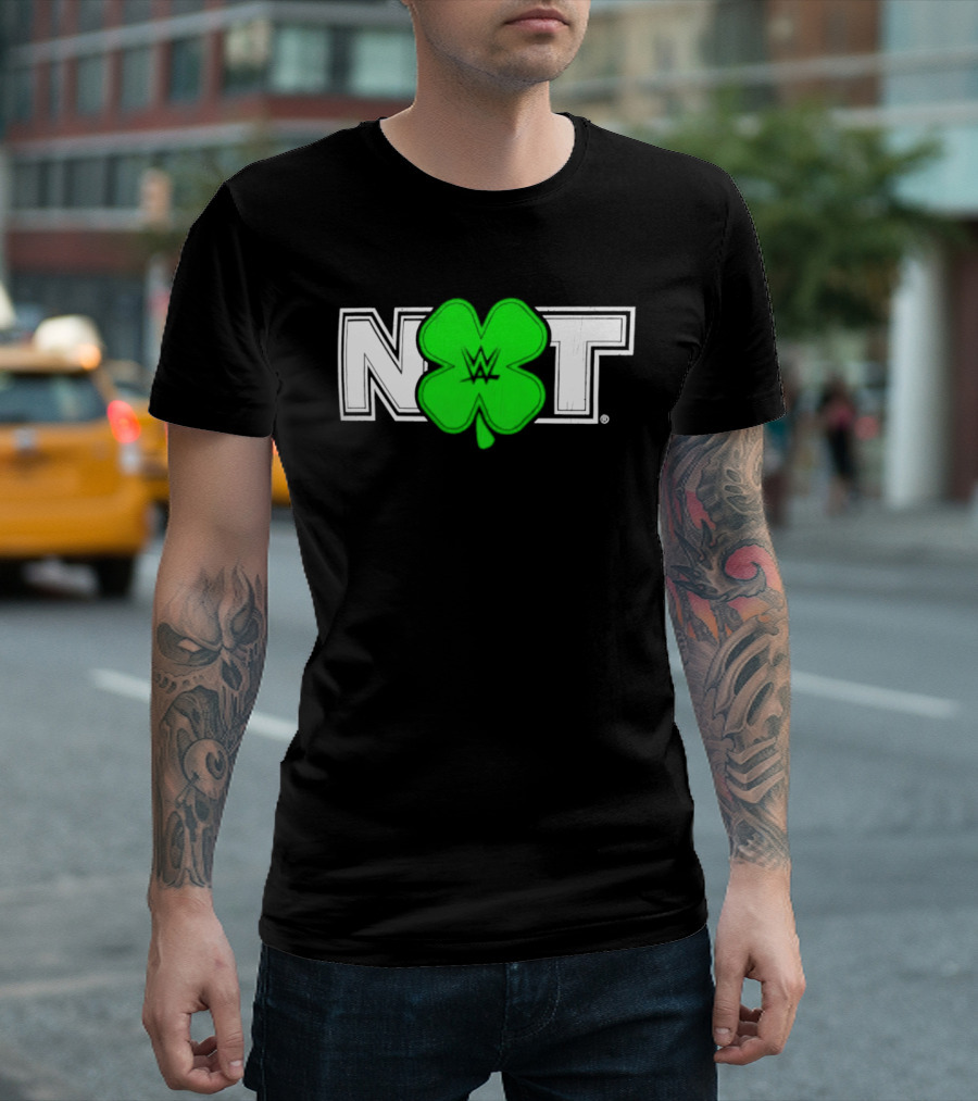St Patrick's Day NXT Shamrock Clover T-Shirt