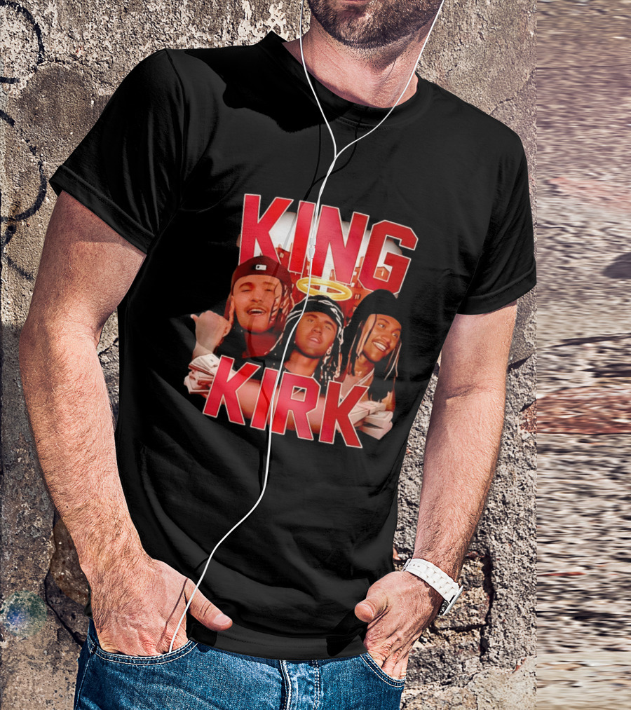King Kirk Halo Three Expressions T-Shirt