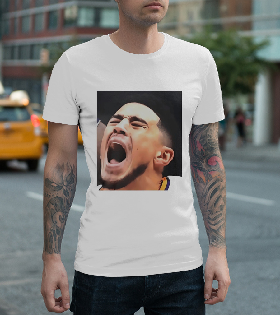 Phoenix Suns Devin Booker Big Face Basketball T-Shirt