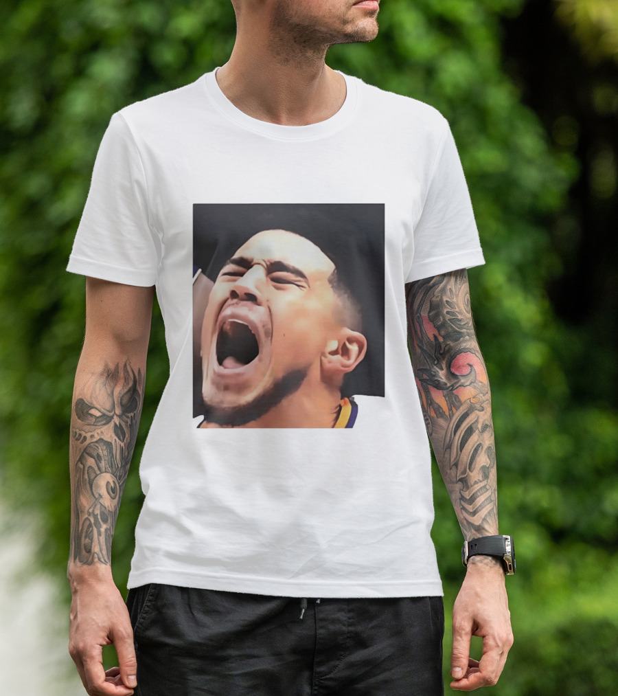 Phoenix Suns Devin Booker Big Face Basketball T-Shirt