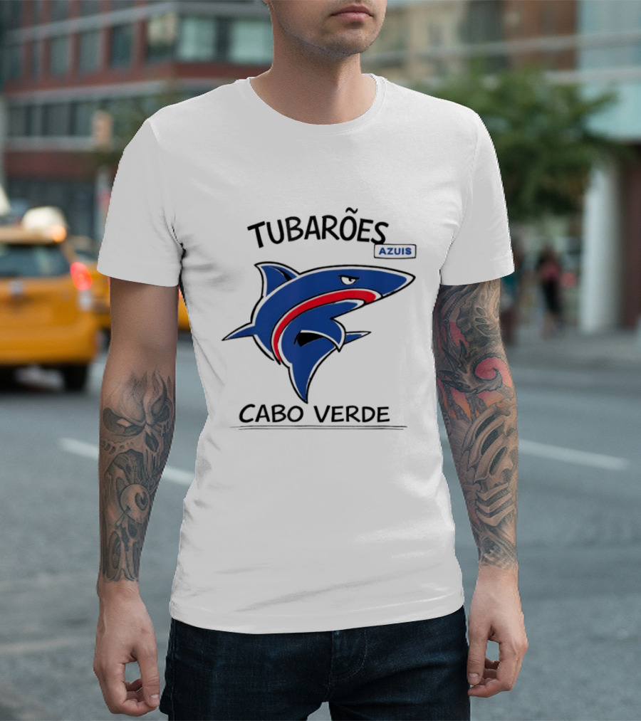 Tubarões Azuis Cabo Verde Shark T-Shirt
