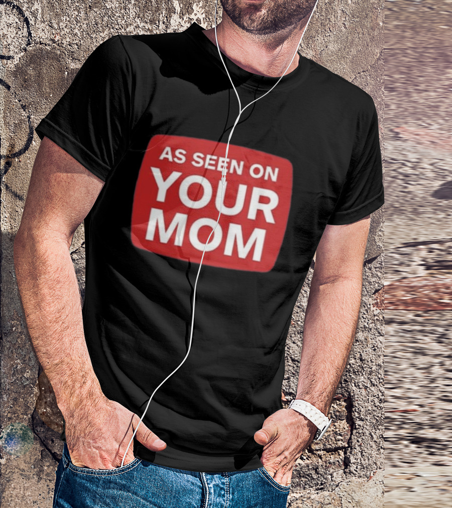 Adrianne Curry As Seen On Your Mom T-Shirt
