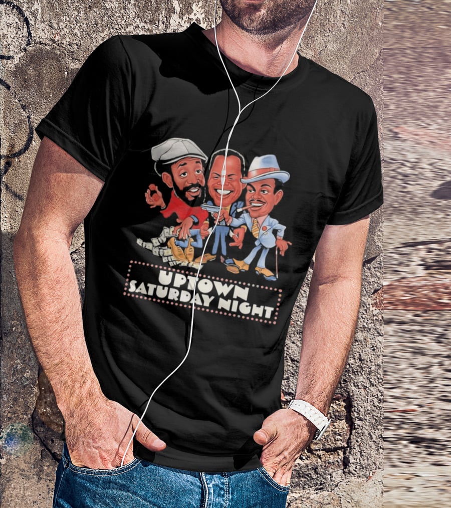 Uptown Saturday Night Caricature Preach Cochise Cooley High T-Shirt