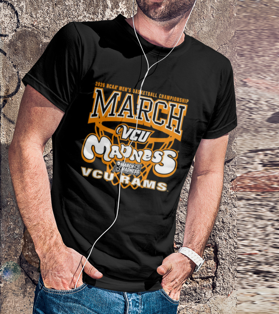 NCAA Basketball Championship 2026 VCU Rams March Madness T-Shirt