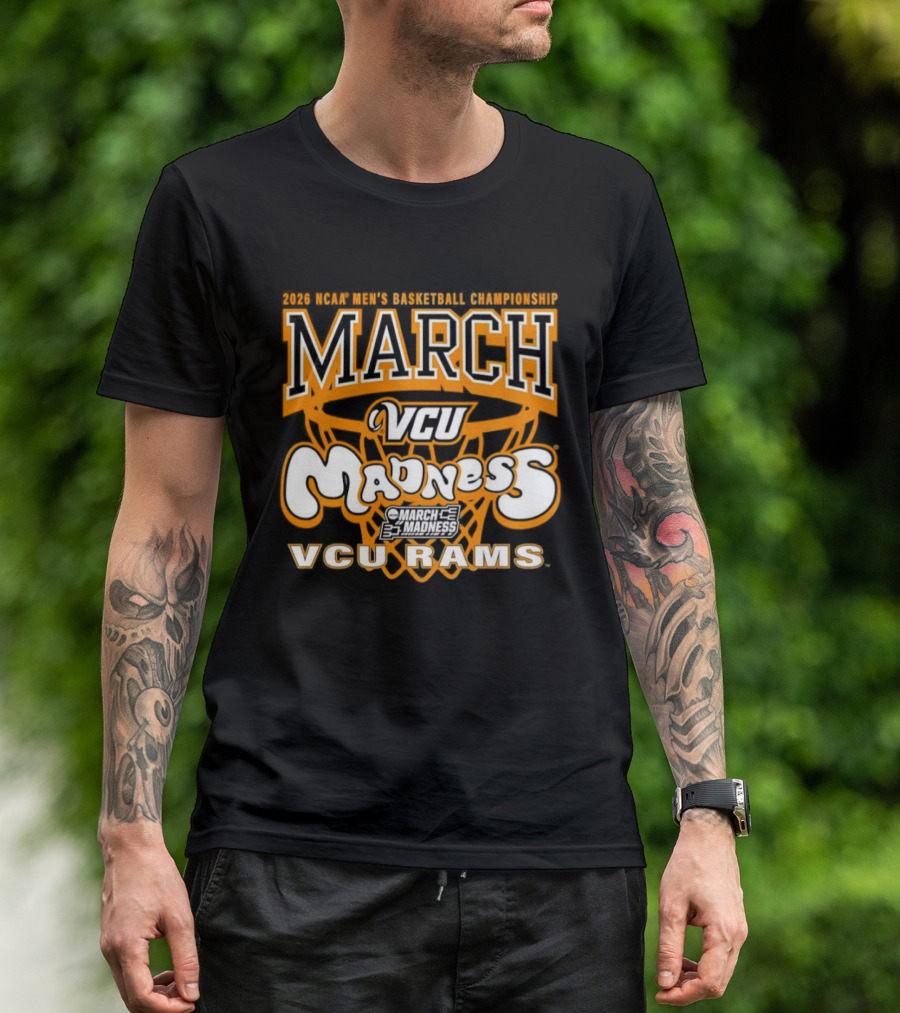 NCAA Basketball Championship 2026 VCU Rams March Madness T-Shirt