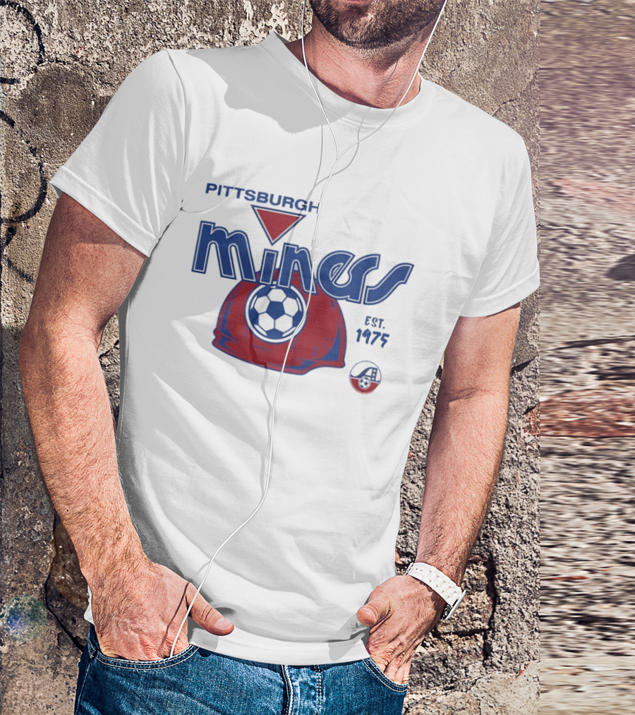 Pittsburgh Miners Soccer Est 1975 T-Shirt
