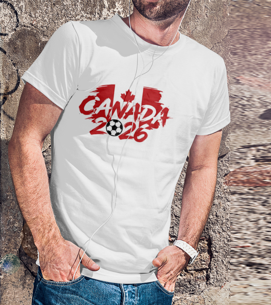 The Canada World Cup 2026 National Team T-Shirt