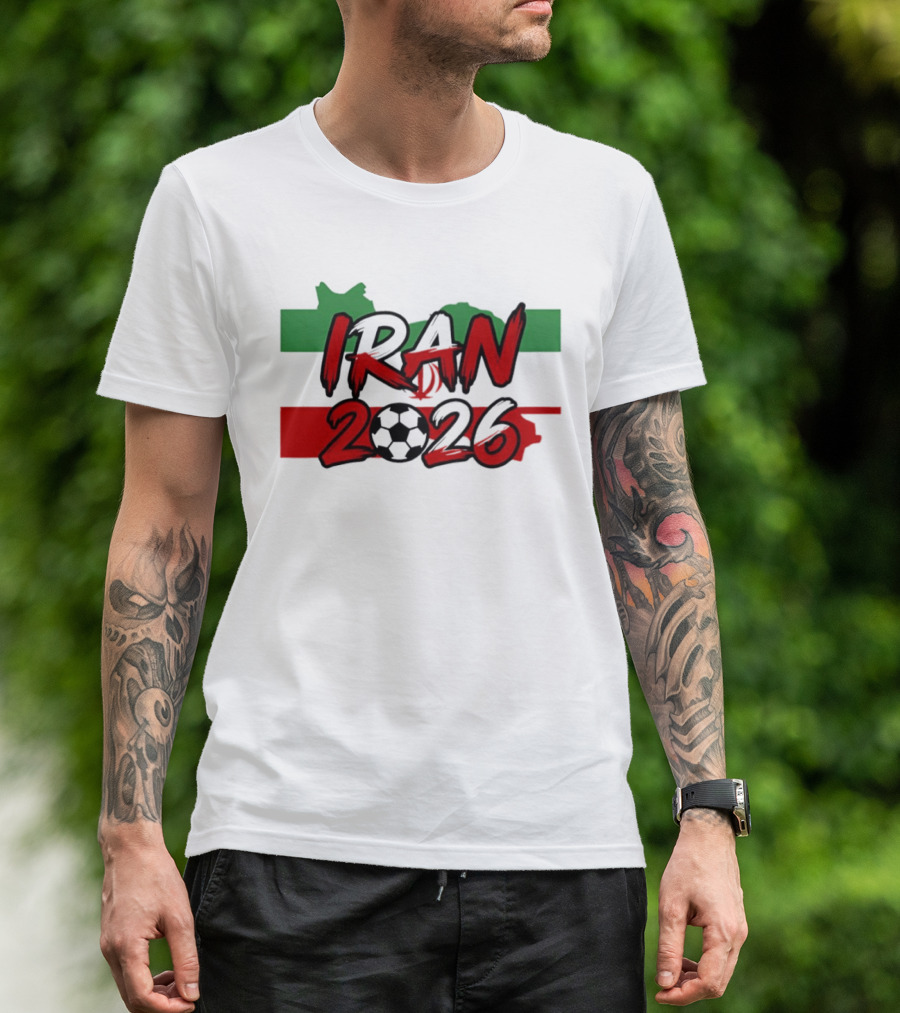 IRAN 2026 World Cup Soccer National Team T-Shirt