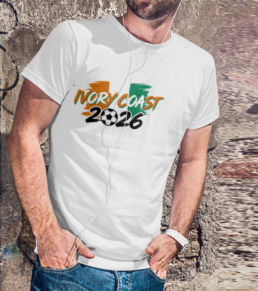 Ivory Coast 2026 Soccer Fan Gear T-Shirt
