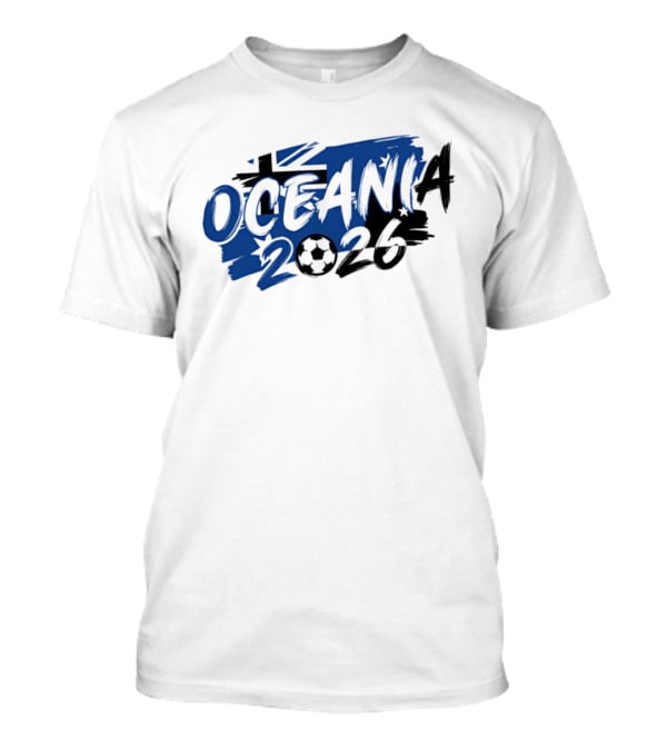 Oceania 2026 Soccer Championship Flag Football T-Shirt