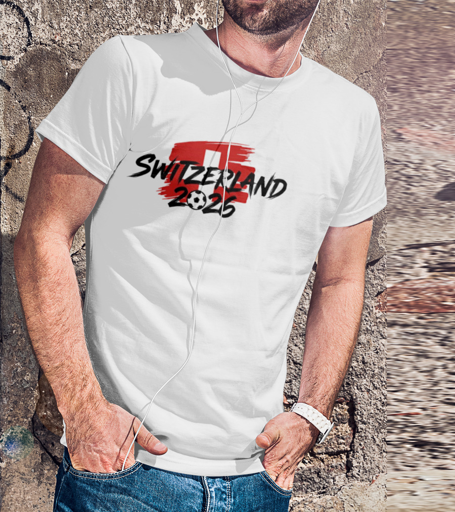 Switzerland 2026 Football World Cup Team Soccer T-Shirt