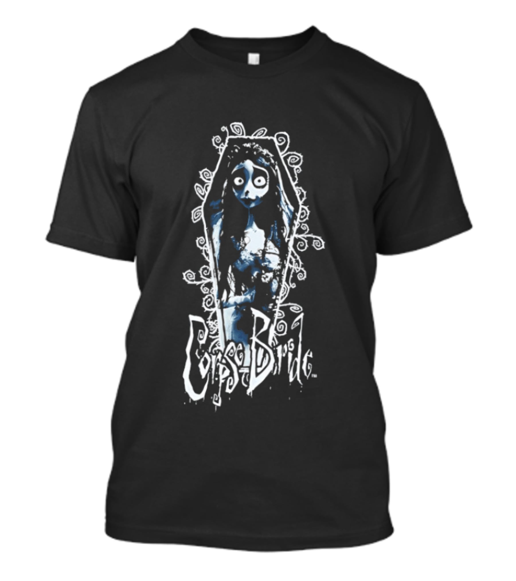 Corpse Bride Tim Burton Gothic Romantic Animated Movie T-Shirt