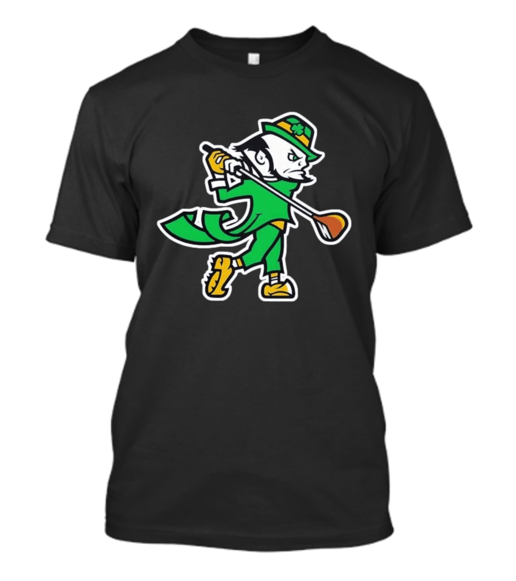 Notre Dame Fighting Irish Golf Leprechaun 2026 T-Shirt